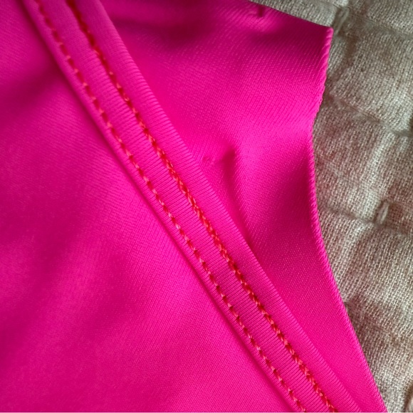 Balenciaga Pink Asymmetrical Bodycon Dress - Picture 6 of 11